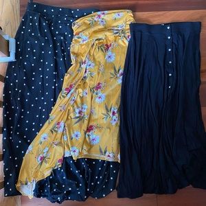 Bundle of three skirts